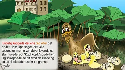 H.C. Andersen Read Along Screenshots