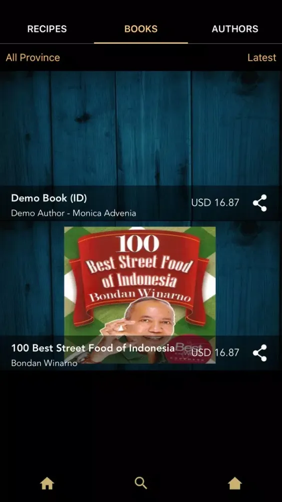 Tangkapan layar Kompas Recipes