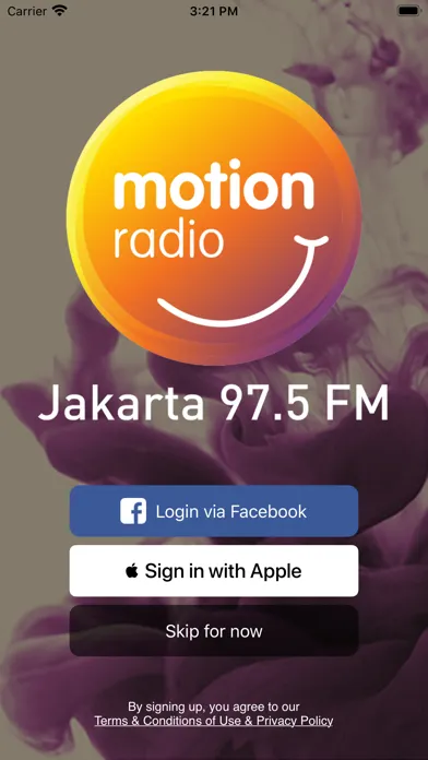 Zrzuty ekranu Motion FM