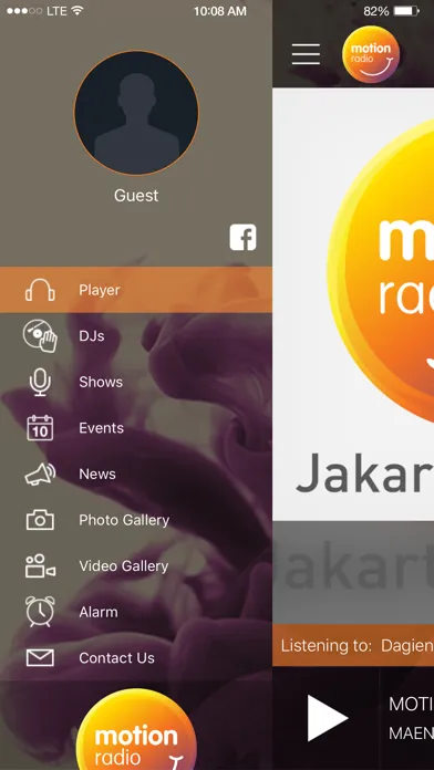 Zrzuty ekranu Motion FM