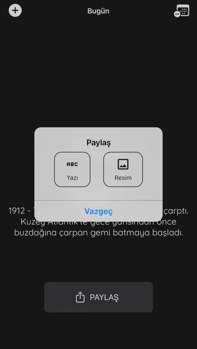 Bugün? Ekran Görüntüleri