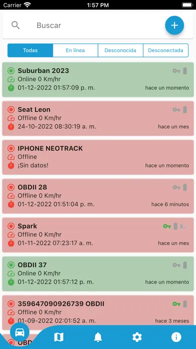 KOC GPS MANAGER スクリーンショット
