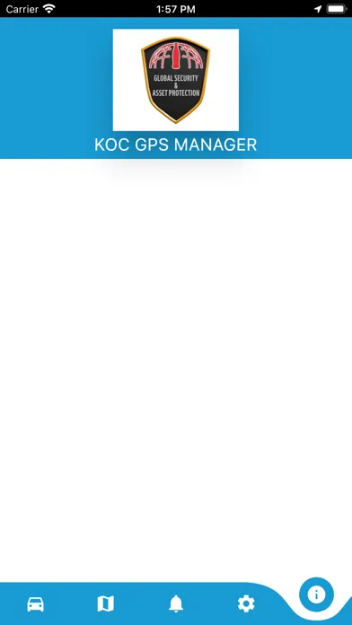 KOC GPS MANAGER スクリーンショット