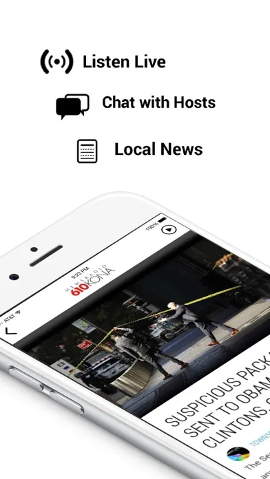 610 KONA News Radio Screenshots