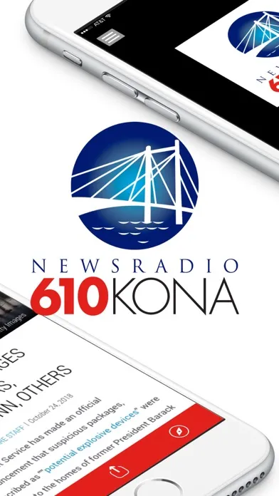 610 KONA News Radio Screenshots