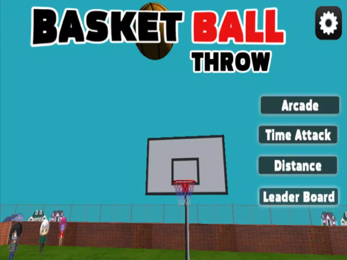 Basketball Throw 3D : The prImal Shooting Legends iPad  স্ক্রিনশট