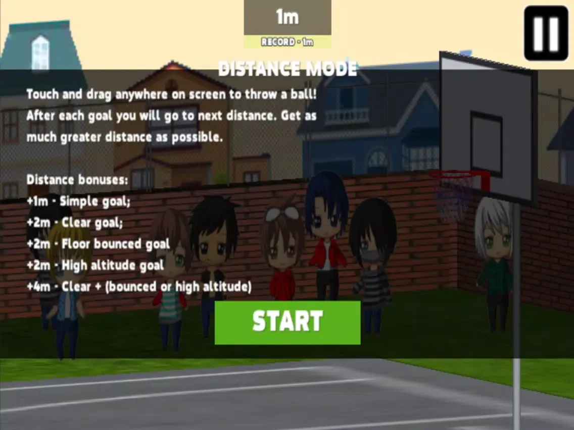 Basketball Throw 3D : The prImal Shooting Legends iPad  স্ক্রিনশট