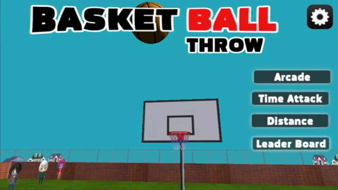Basketball Throw 3D : The prImal Shooting Legends স্ক্রিনশট