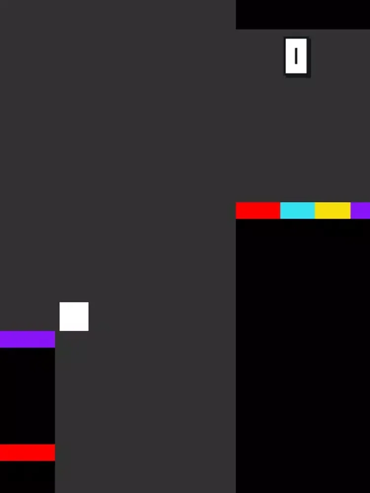 ภาพหน้าจอของ Spider Color Jump Switch VS Mr. Square Temple iPad 