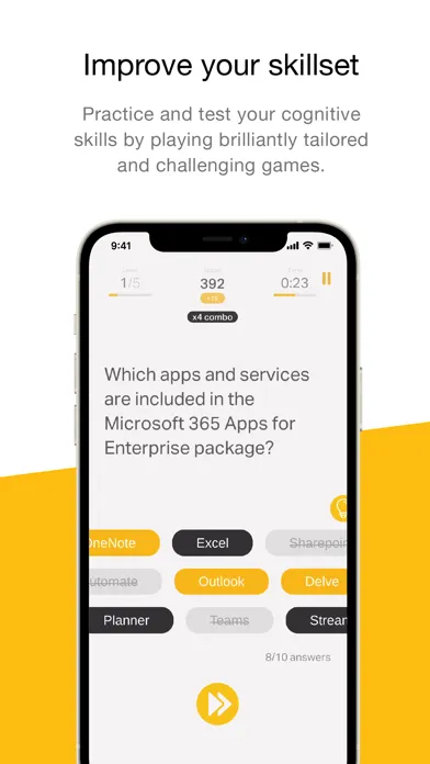 Capturas de pantalla de Coach: Efficient Microlearning