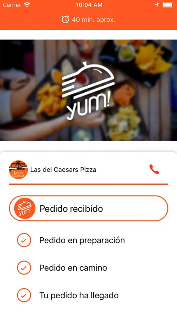 YUM delivery應用截圖
