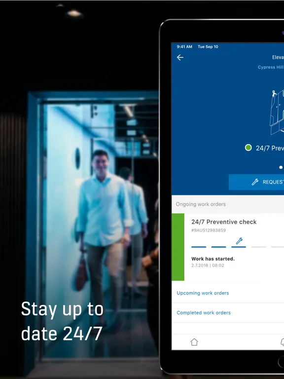 KONE Mobile iPad  Screenshots