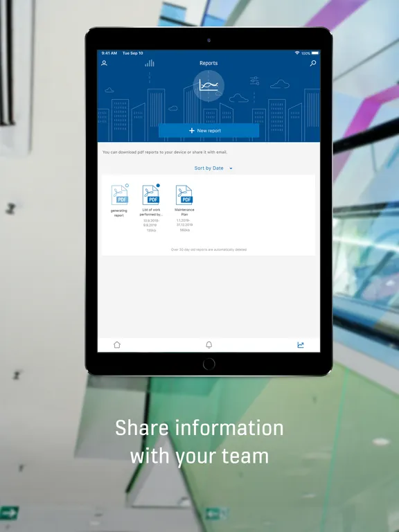 KONE Mobile iPad  Screenshots