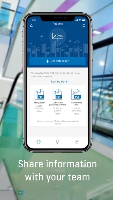 KONE Mobile Screenshots