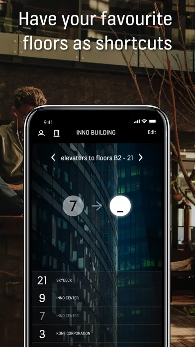 KONE Office Flow应用截图