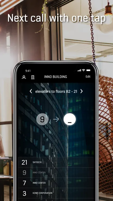 KONE Office Flow应用截图