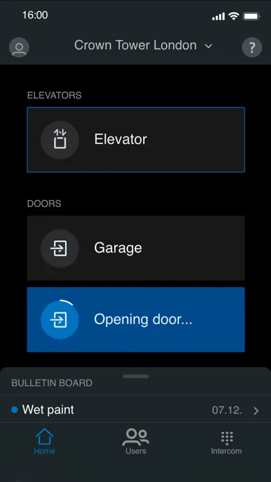 KONE Flow Screenshots