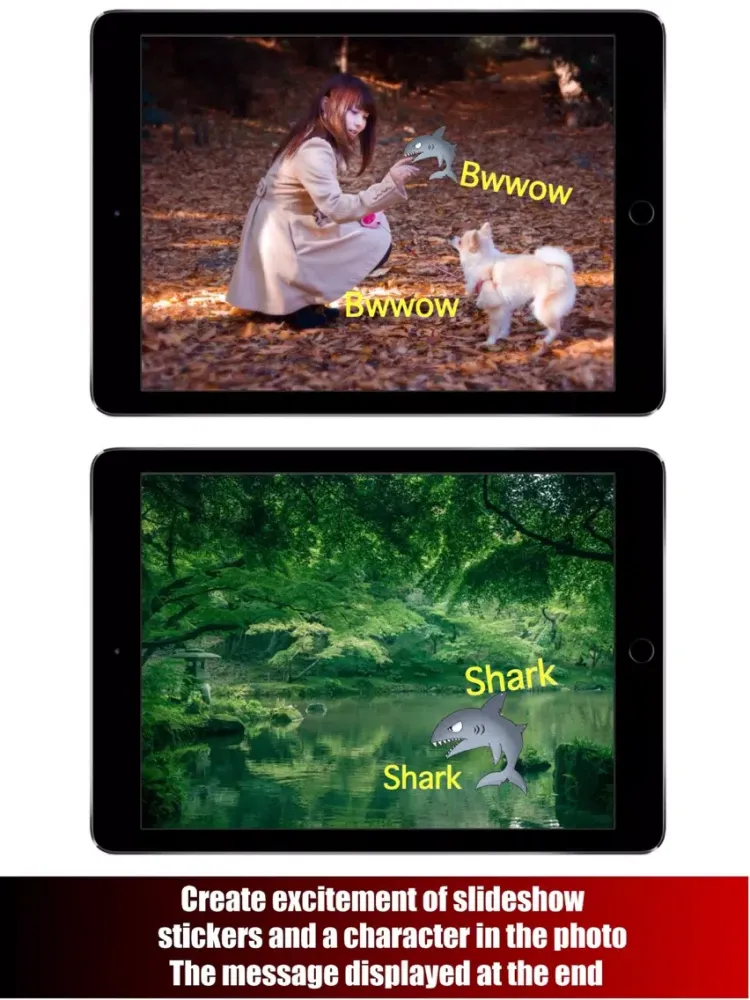 صور Signboard Plus -Photo synthesis in a slideshow- iPad 