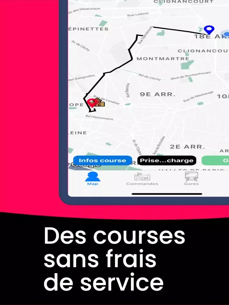 تصاویر Ryth Taxi Partner - chauffeurs iPad 