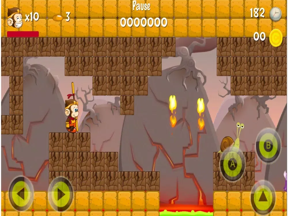 Скриншоты Super Kong Hero World Adventur iPad 