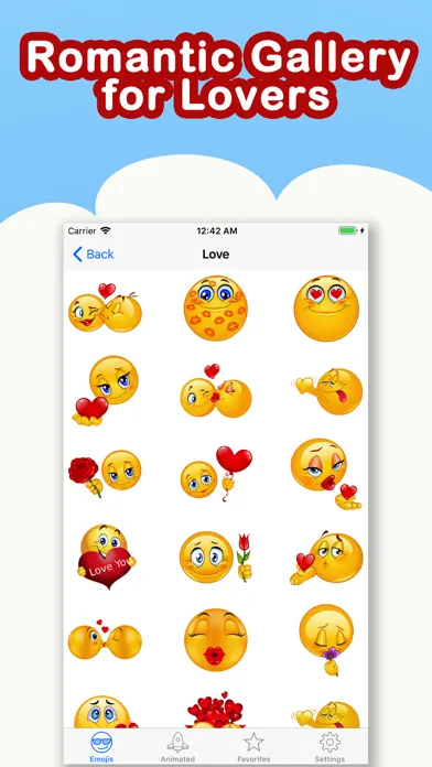 Adult Emoji Animated Emojis应用截图