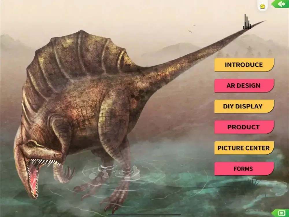 Dinosaur New Museum iPad  स्क्रीनशॉट