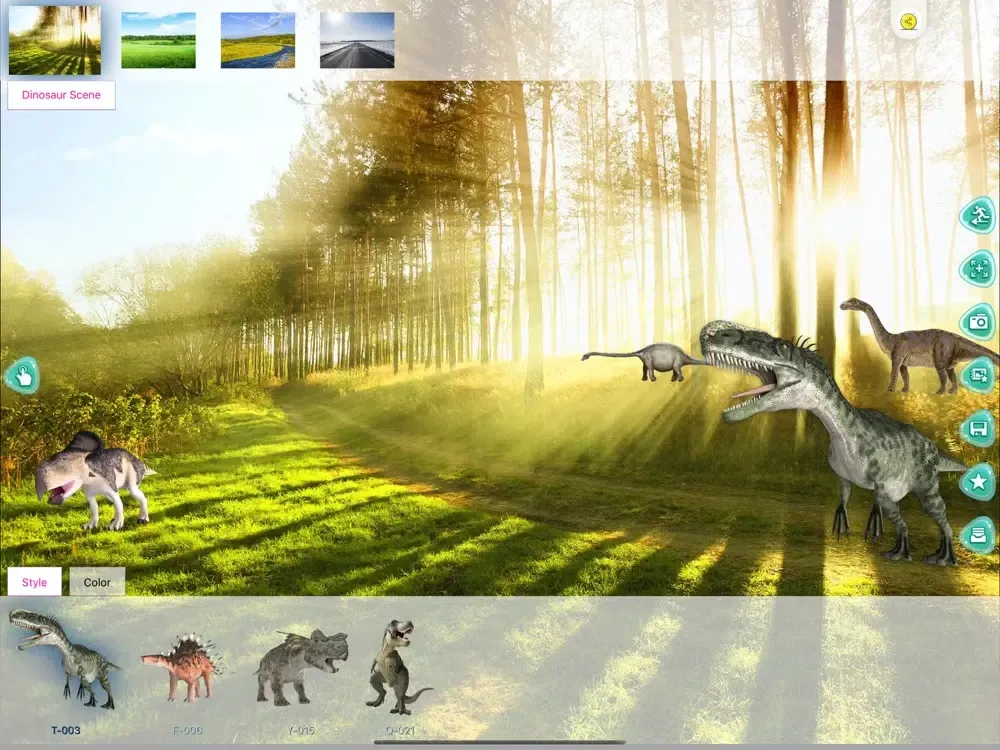 Dinosaur New Museum iPad  स्क्रीनशॉट