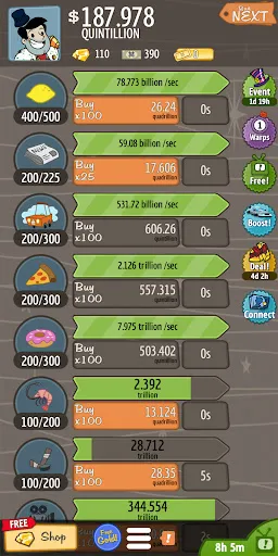 AdVenture Capitalist Screenshots