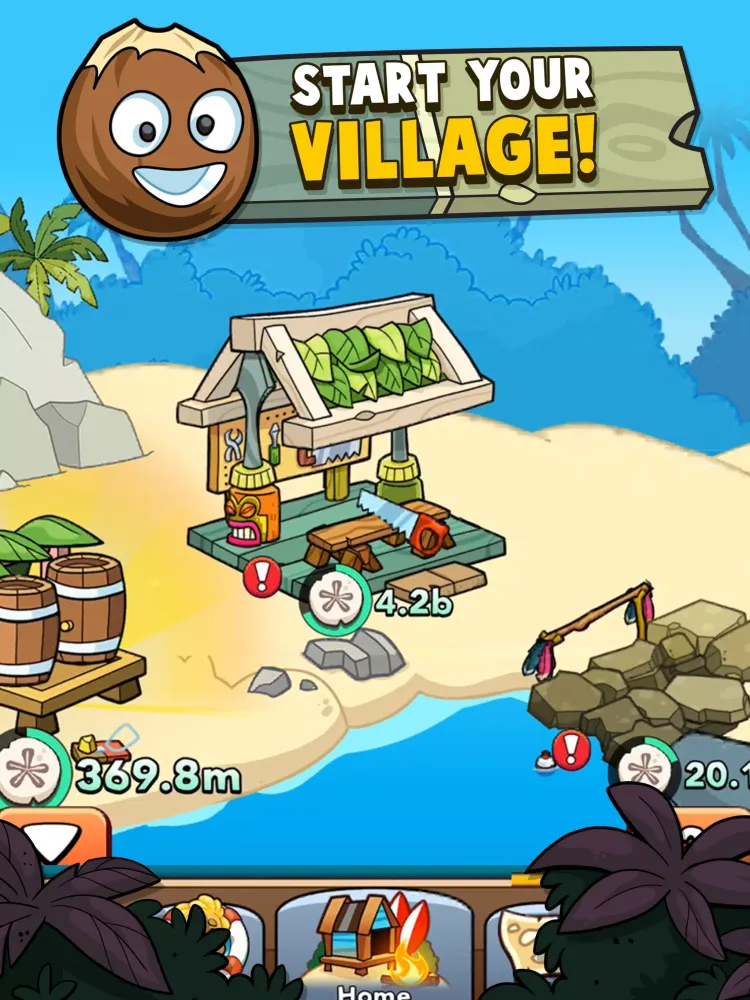 Capturas de tela do Castaway Cove