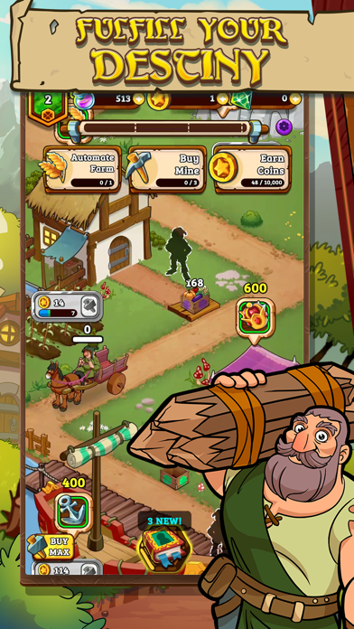 Royal Idle: Medieval Quest應用截圖