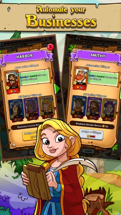 Captures d'écran de Royal Idle: Medieval Quest