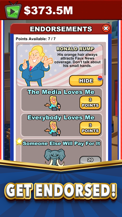 Capturas de pantalla de Pocket Politics: Idle Money
