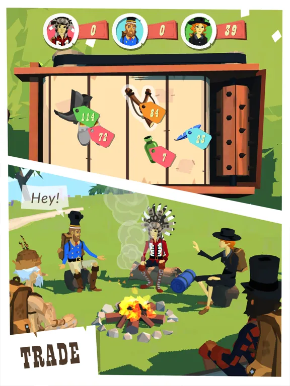 Ảnh chụp màn hình của The Trail iPad 