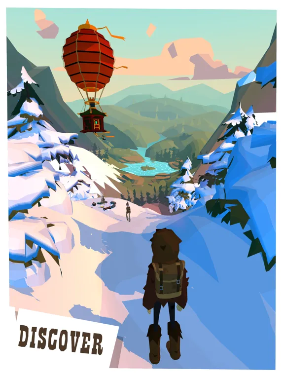 Ảnh chụp màn hình của The Trail iPad 