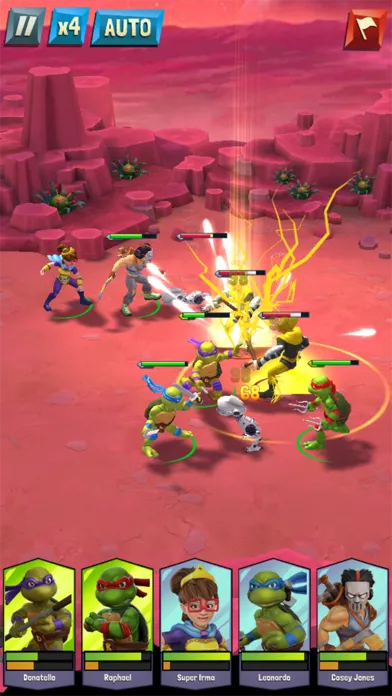Captures d'écran de TMNT: Mutant Madness