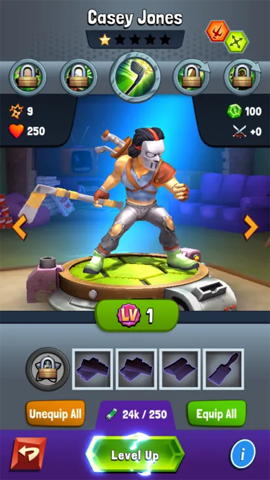 Captures d'écran de TMNT: Mutant Madness