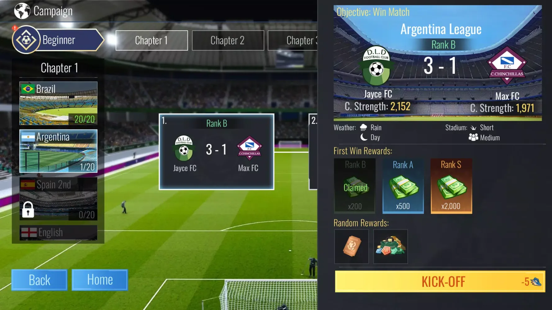Скриншоты Soccer Dynasty: Club Manager