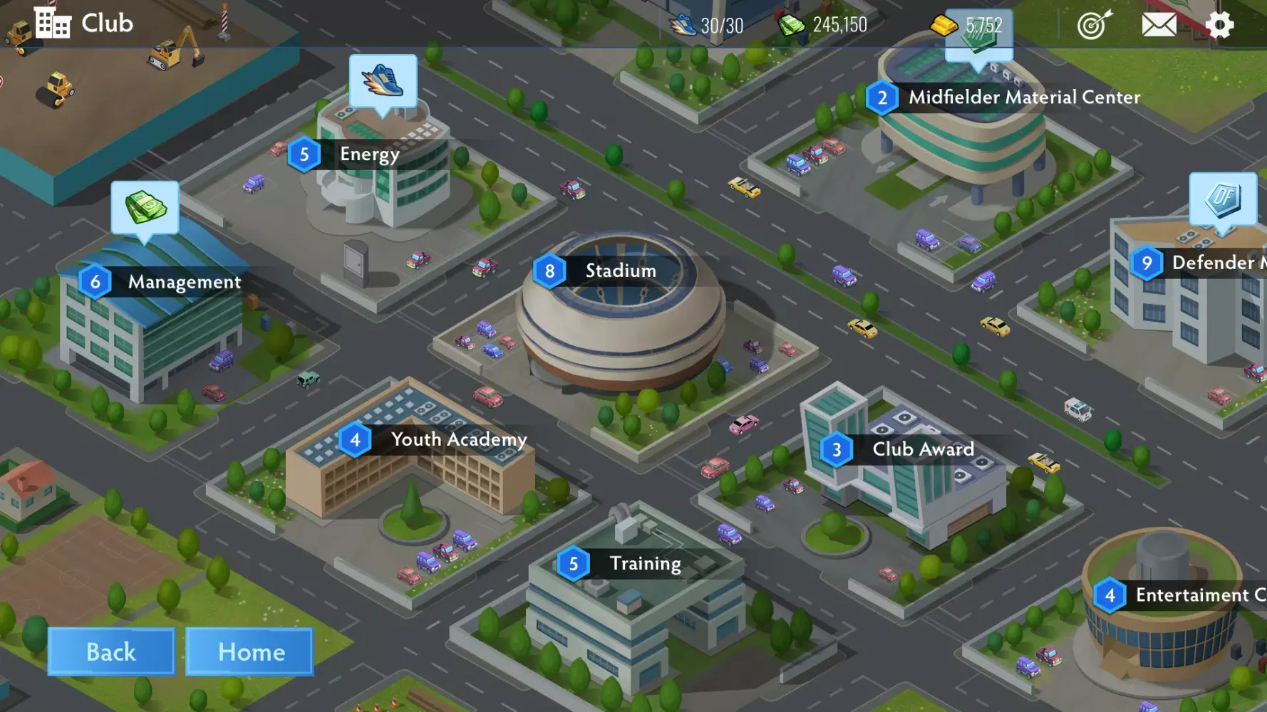 Скриншоты Soccer Dynasty: Club Manager