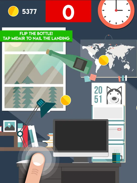 تصاویر Bottle Flip· iPad 