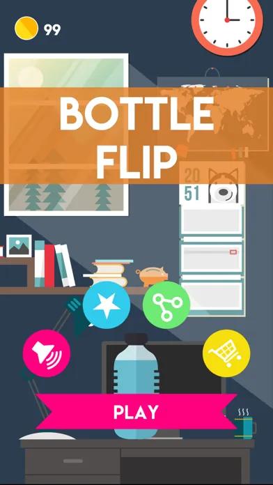 تصاویر Bottle Flip·