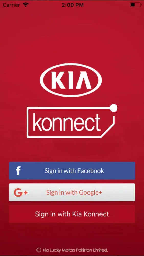 KIA Konnect سکرین شاٹس