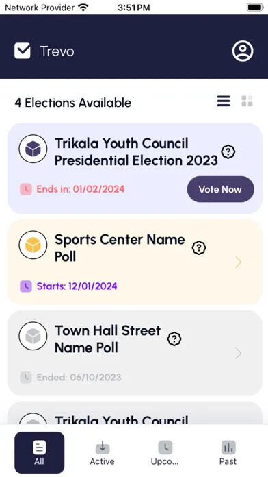 Trevo - Decentralized E-Voting应用截图