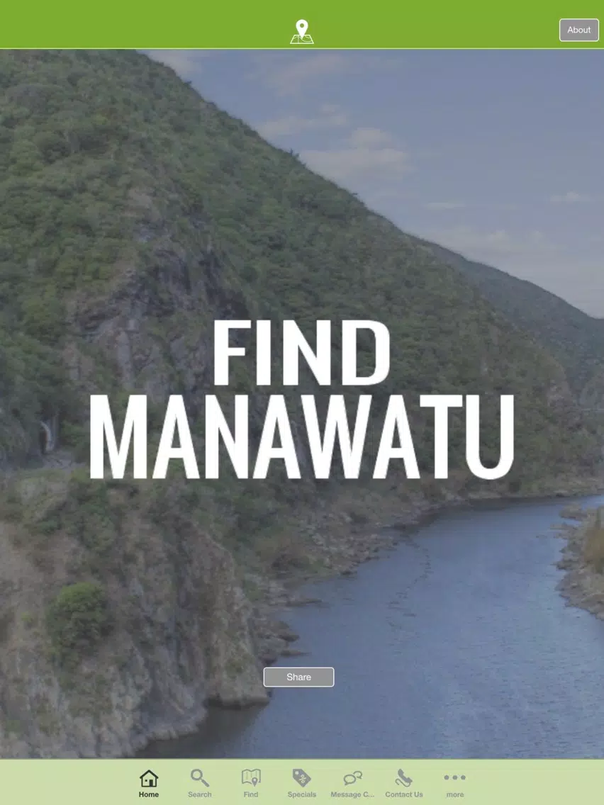 Capturas de tela do Find Manawatu iPad 