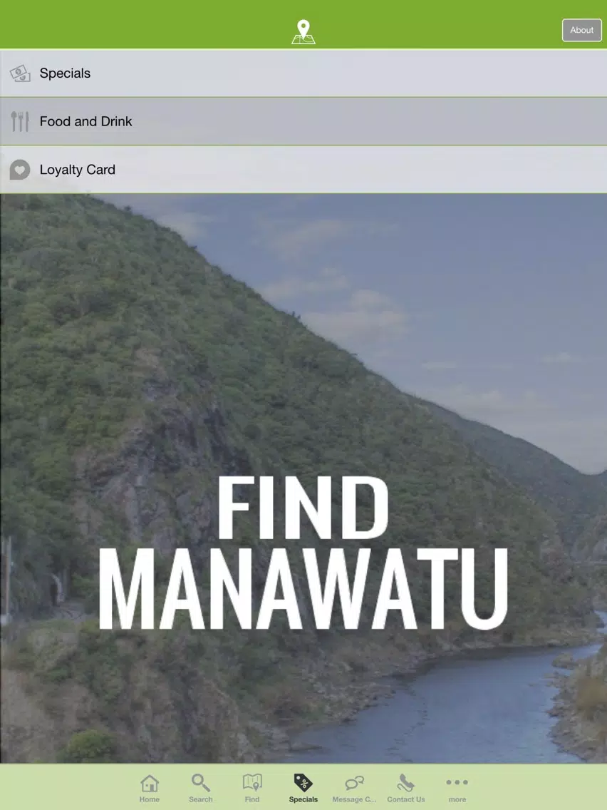 Capturas de tela do Find Manawatu iPad 