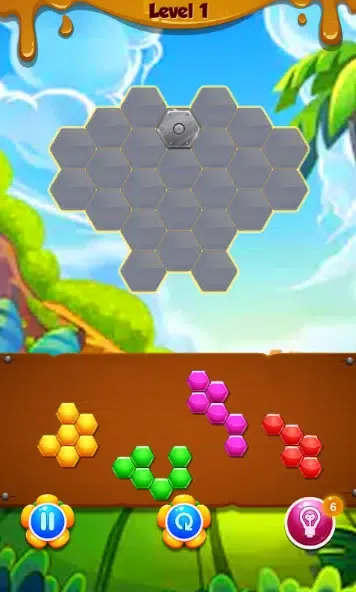 تصاویر Hexagon Block Puzzle