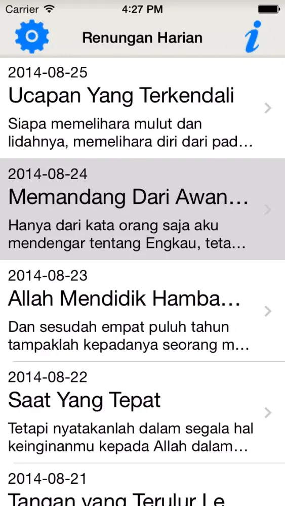 Renungan Harian - CBN Screenshots