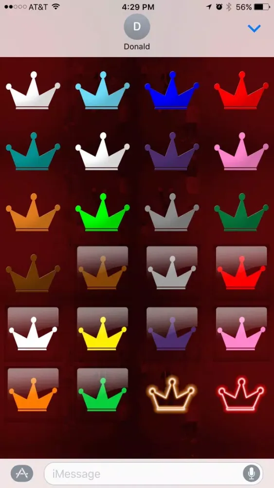 Crown Stickers by Konsole Kingz 스크린샷