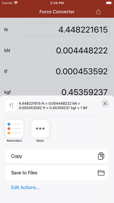 Zrzuty ekranu Force Converter