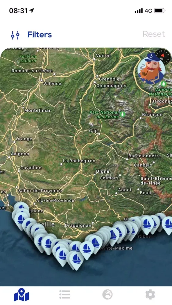 Marina Guide - French Riviera स्क्रीनशॉट