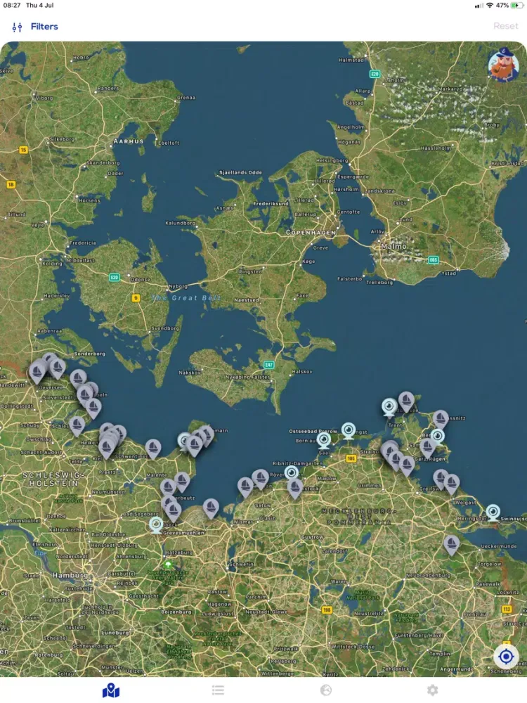 Marina Guide - Baltic Sea (DE) iPad 应用截图